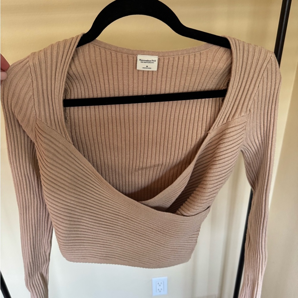 Abercrombie & Fitch Ribbed Knit Top